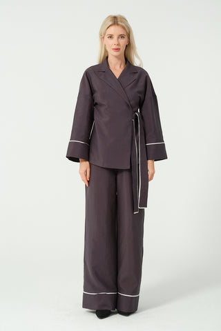 Kimono Takım Füme